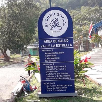 Totem Caja Costarricense del Seguro Social