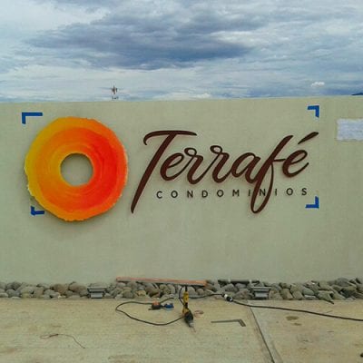 Rótulo Condominio Terrafe